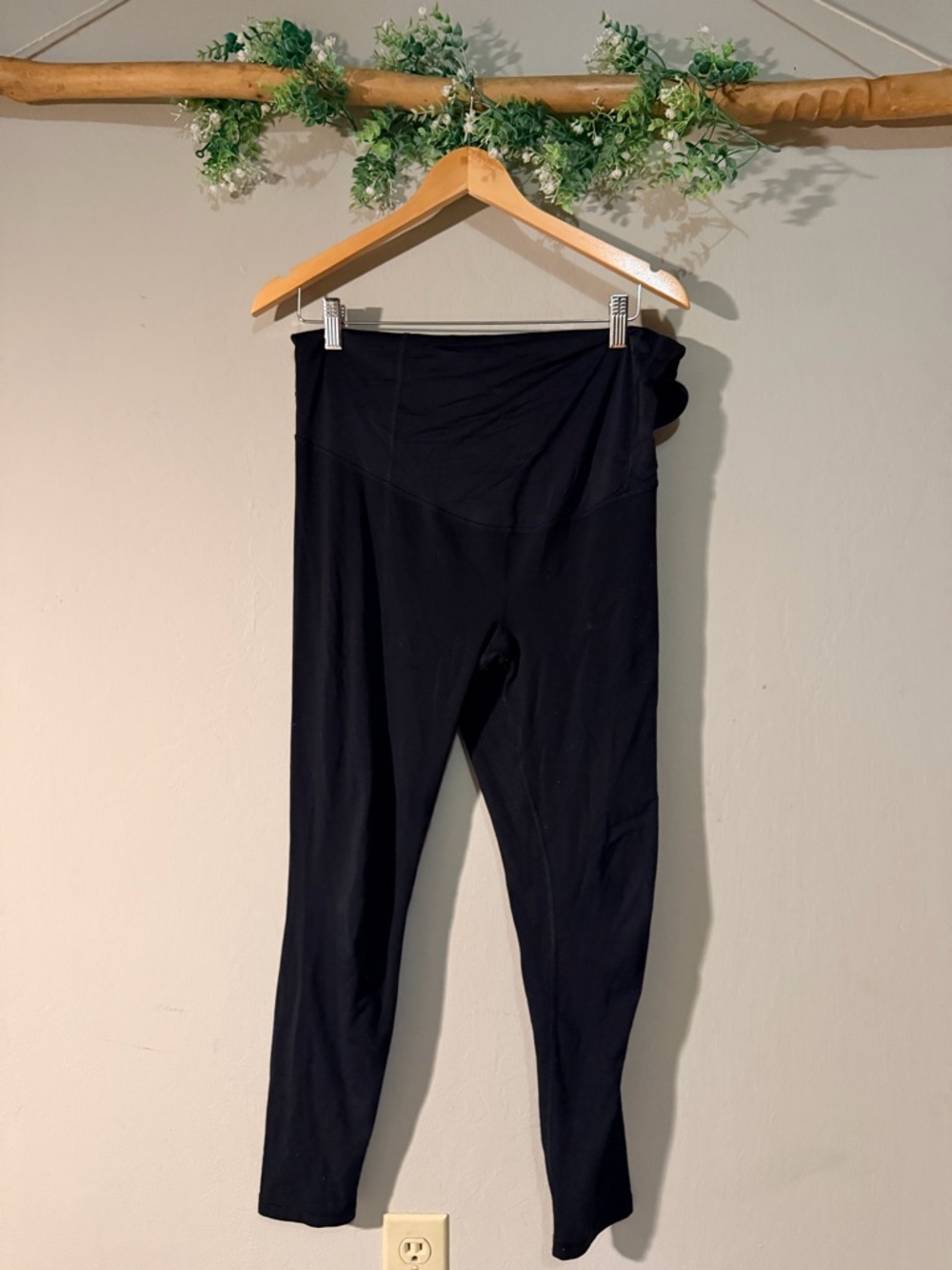 Black Maternity leggings